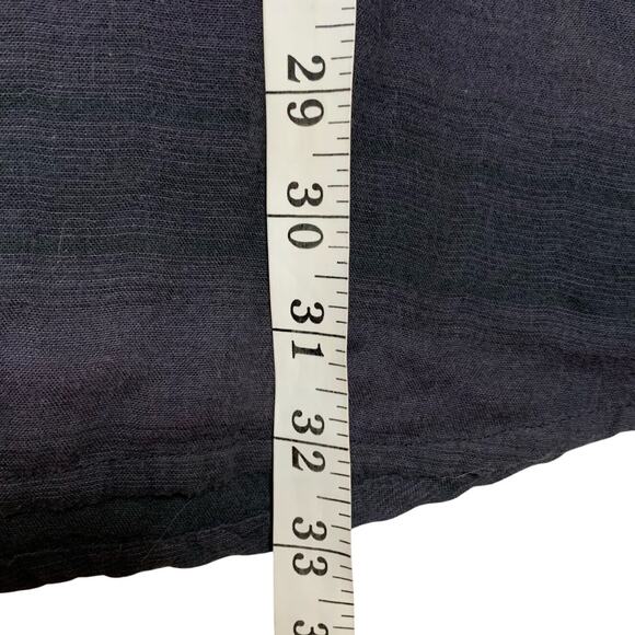 Travis Mathew Shirt Men's Size XL Blue Black Dark Academia Button Down - Picture 7 of 7